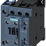 3RT2526-1AB00 Contactor, 2 NA + 2 NC, AC-3, 11 kW, 24 V AC, 50 Hz, 4 polos, 2 NA + 2 NC