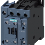 3RT2526-1BA40 Contactor, AC-3, 25 A/11 kW/400 V, 2 NA + 2 NC, 12 V DC, 4 polos, bornes de torn