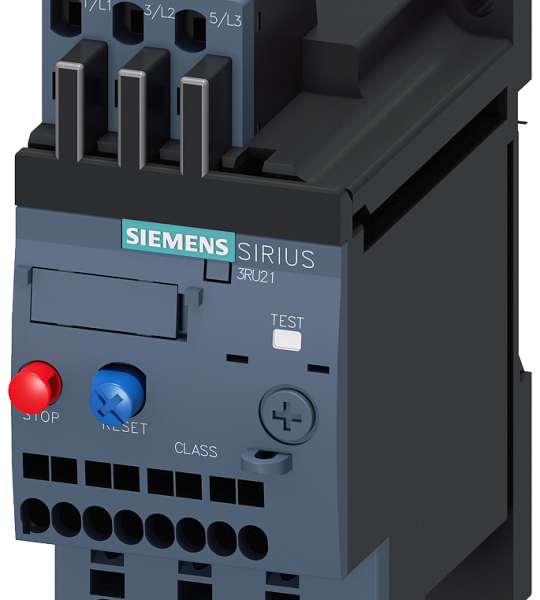 3RU2116-1FC1 Relé de sobrecarga, 3,5-5,0 A, protección de motores, S00, clase 10