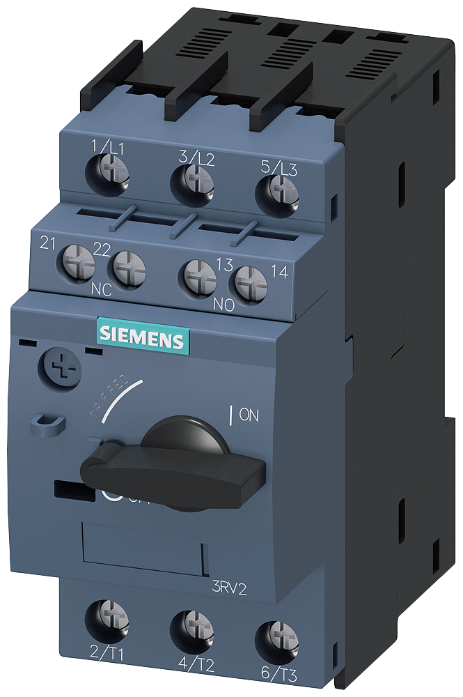 3RV2011-0HA15 Interruptor automático, S00, protección de motores, clase 10, disparador A 0,55-