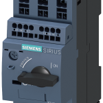 3RV2011-0GA25 Interruptor automático, S00, protección de motores, clase 10, disparador A 0,45-