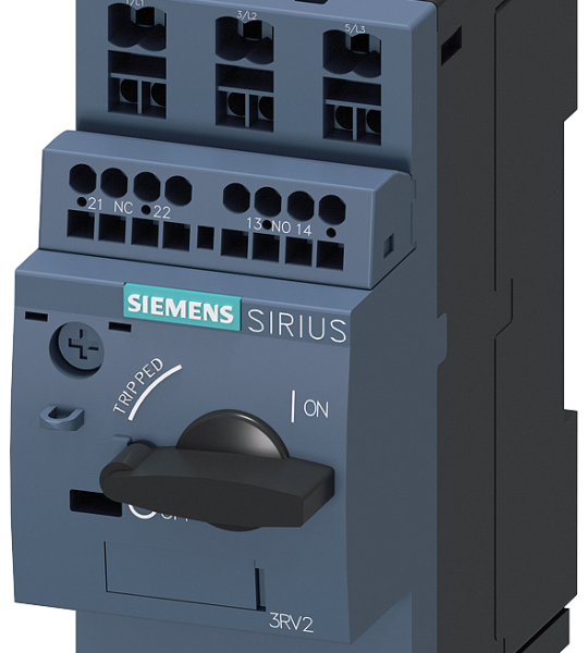 3RV2011-0HA25 Interruptor automático, S00, protección de motores, clase 10, disparador A 0,55-