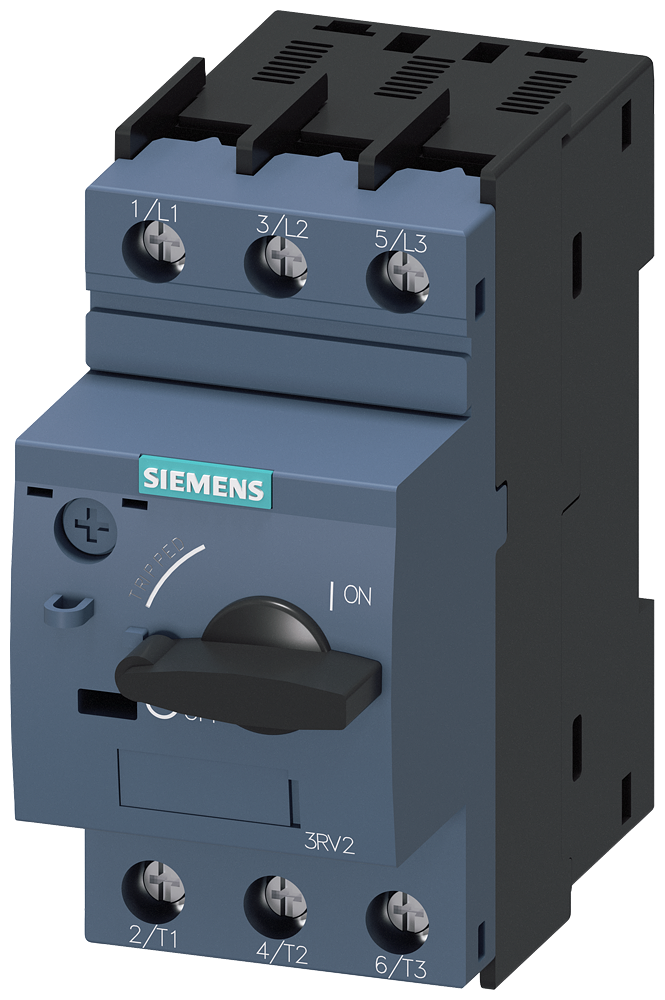 3RV2021-0GA10 Interruptor automático, S0, protección de motores, clase 10, disparador A 0,45-0