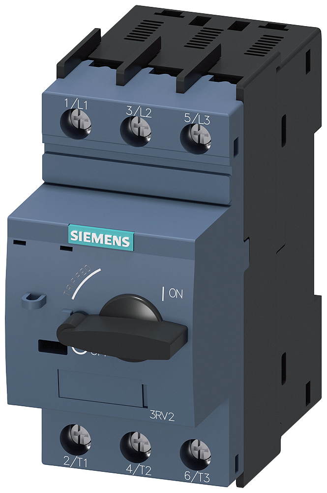 3RV2311-0AC10 Interruptor automático, S00, para combinaciones de arrancadores 0,16 A, disparad