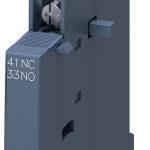 3RV2901-4A Contactos auxiliares, montaje lateral, 1 NA + 1 NC, para interruptor automático,