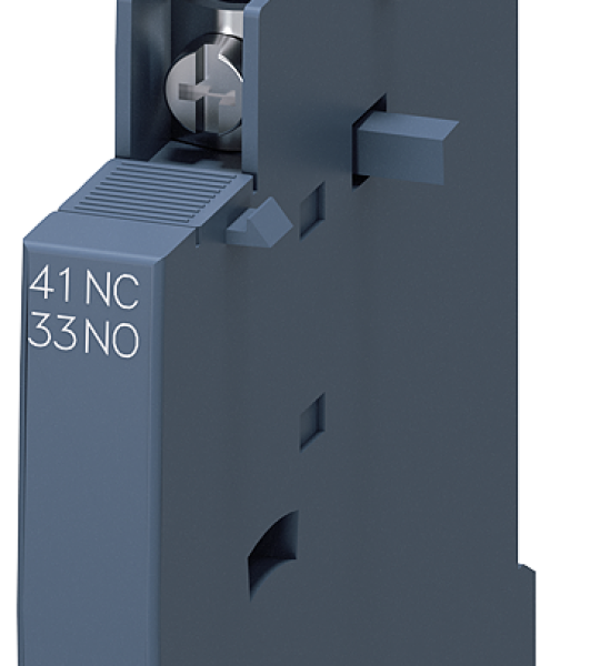 3RV2901-4A Contactos auxiliares, montaje lateral, 1 NA + 1 NC, para interruptor automático,