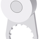 3SE5000-0AA32-1AJ0 Palanca articulada para interruptor de posición 3SE52, acero inoxidable, 21 mm, 