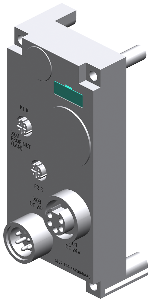 6ES7194-4AJ00-0AA0 Módulo conexión p/IM154-4 PN ET200PRO