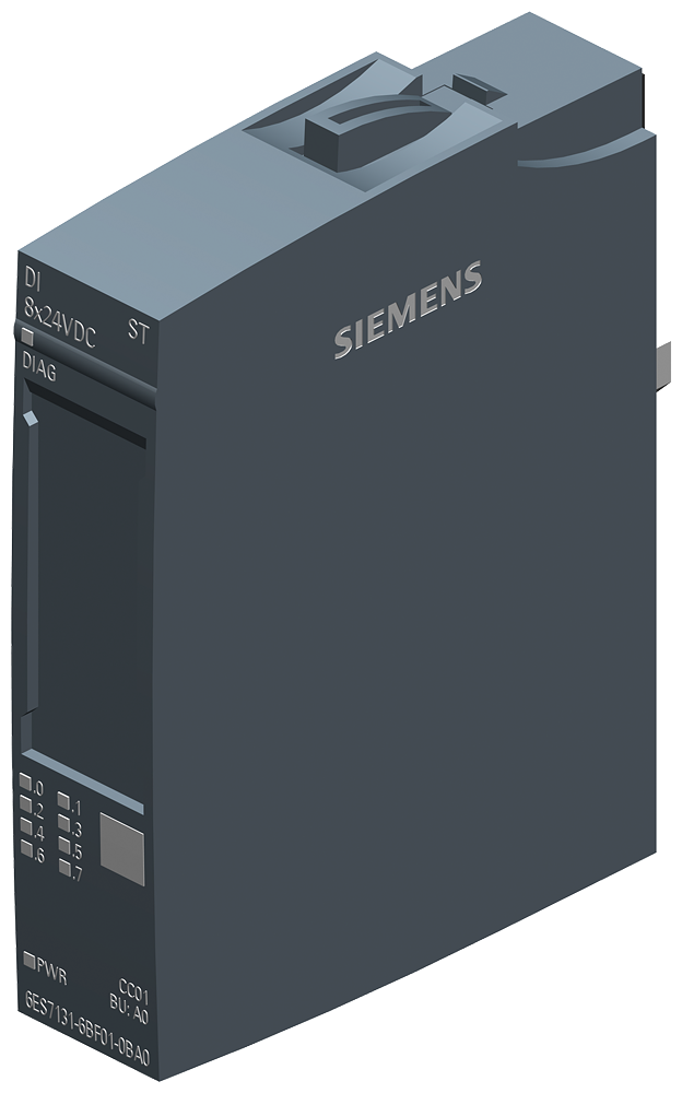 6ES7131-6BF01-2AA0 SIMATIC ET 200SP DI 8x24VDC BA UE 10