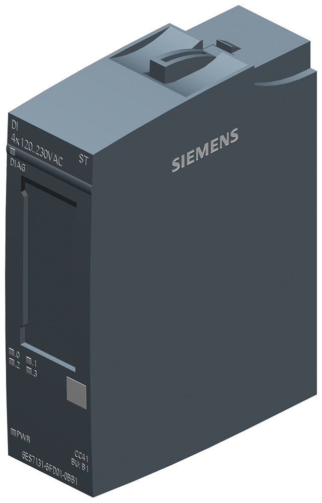 6ES7131-6FD01-0BB1 SIMATIC ET 200SP DI 4x120 ... 230 V AC ST