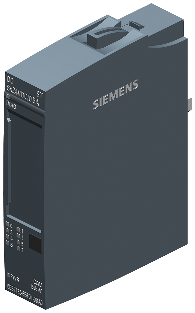 6ES7132-6BF01-2BA0 SIMATIC ET 200SP DQ 8x24VDC/0,5A ST UE 10