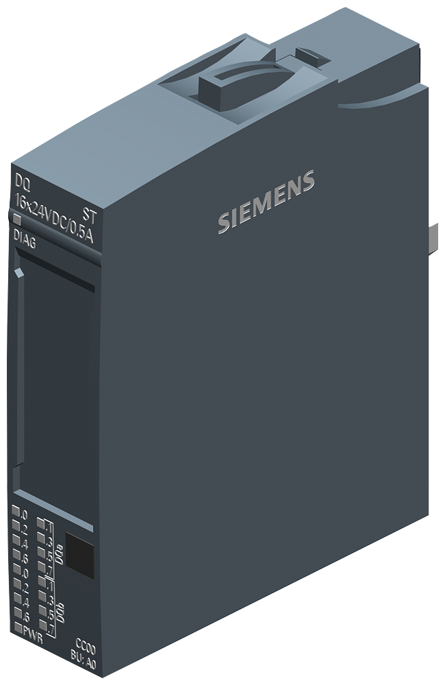 6ES7132-6BH01-2BA0 SIMATIC ET 200SP DQ 16x24 VDC/0,5 A ST Source Output UE 10