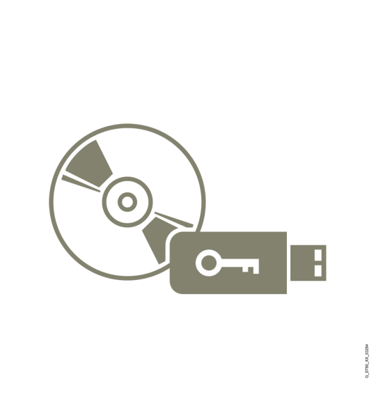 6AV6381-2BQ07-4AX0 Software del sistema WinCC V7.4 SP1, RC 65536 USB