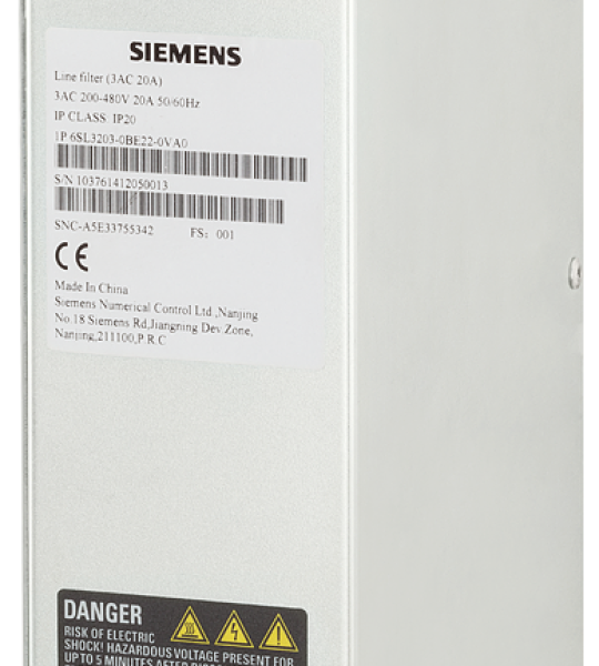 6SL3203-0BE21-2VA0 Filtro clase CEM 3x200-480VAC p/SINAMICS V70/V90