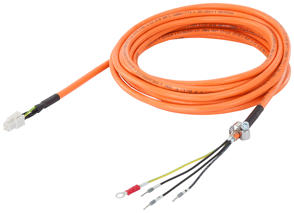 6FX3002-5CK01-1BA0 Cable potencia 10mts tamaños A,B,C,D p/V90