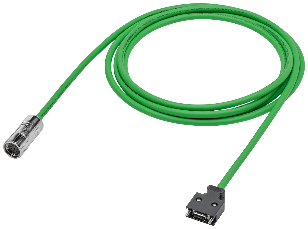 6FX3002-2CT12-1BA0 Cable señales p/encóder incremental TTL 10mt p/V90