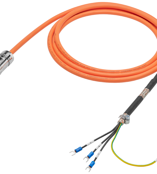 6FX3002-5CL12-1BA0 Cable potencia10mts tamaño B,C p/V90 recto l.motor