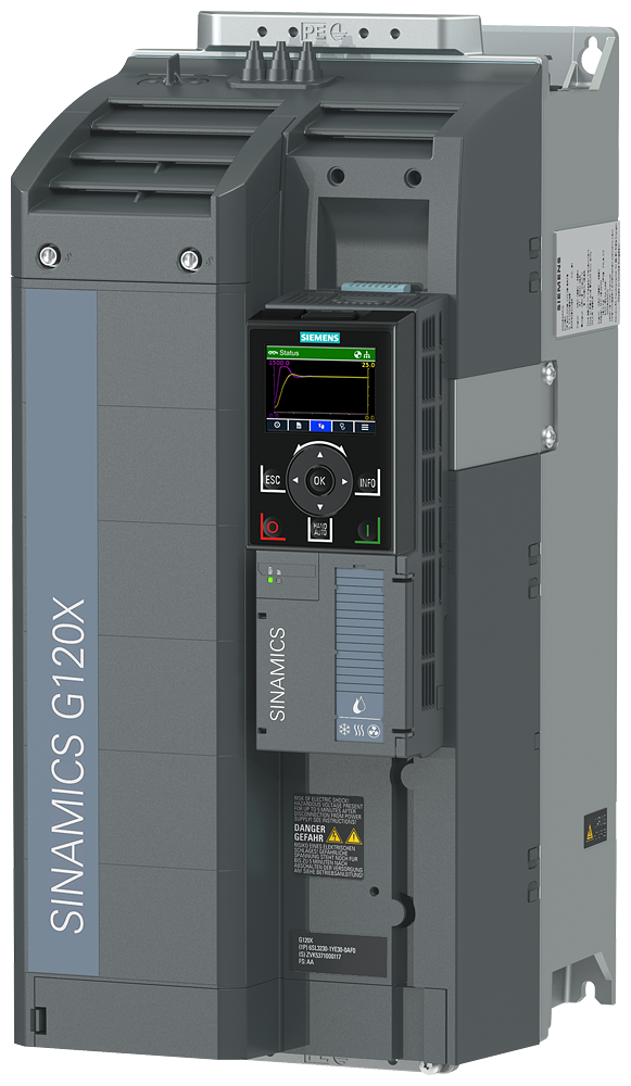 6SL3220-3YE36-0UP0 SINAMICS G120X, IP20 / UL open type, FSD, UF, 3 AC 380-480 V, 37,00 kW