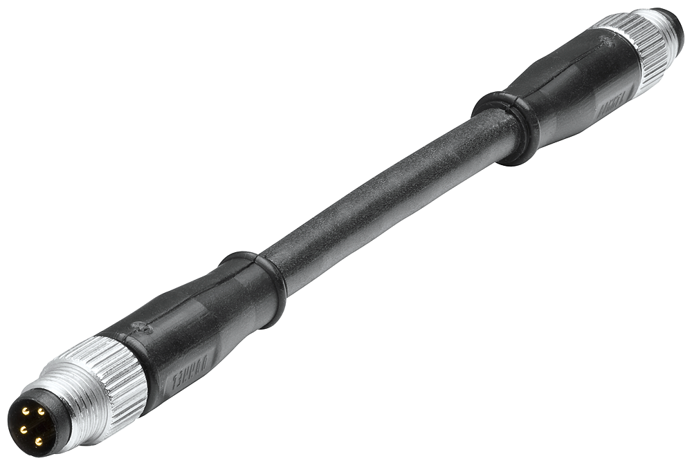 6GT2898-0EA00 SIMATIC RF200/RF300, adaptador para ANT HF, 2 M8, extraflexible, 0,14 m