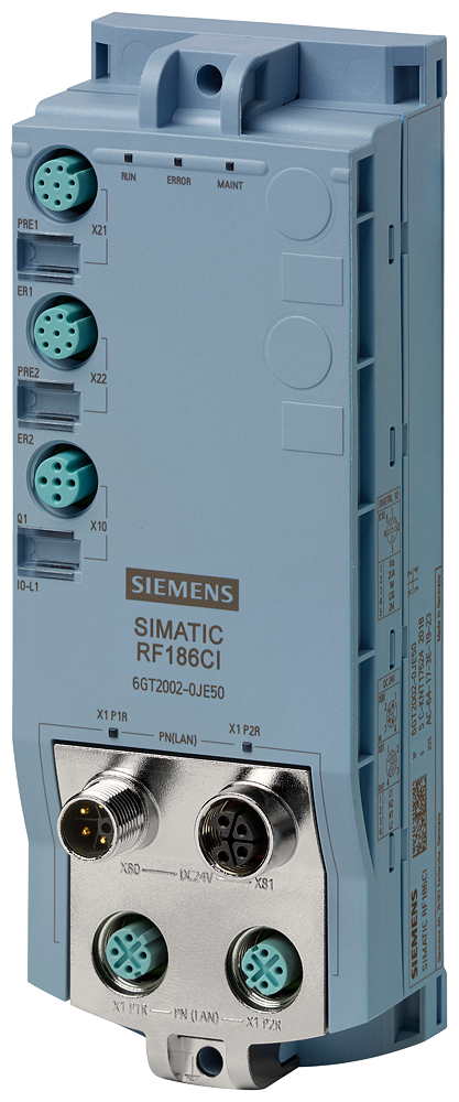 6GT2002-0JE50 módulo de comunicación RFID RF186CI para PROFINET, Ethernet, EtherNet/IP, 2 lect