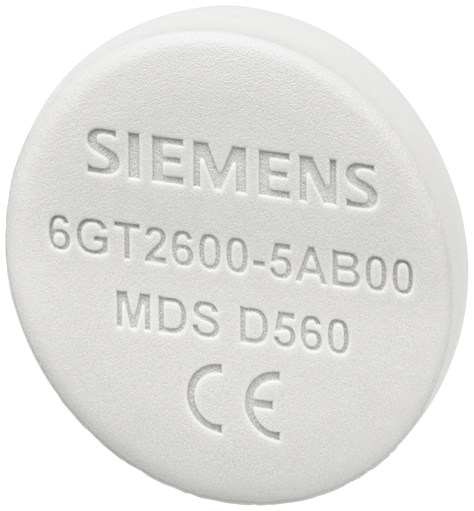 6GT2600-5AB00 Transpondedor MDS D560, pastilla, RF200/RF300 Gen2, 8192 bytes FRAM