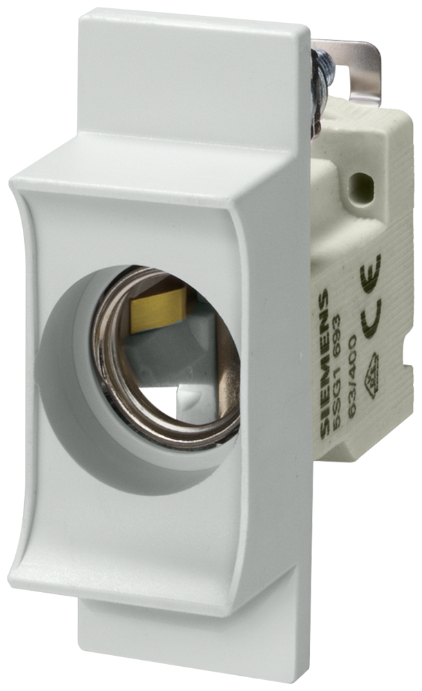 5SG1553 NEOZED, base portafusibles, D01, 1 polo, 16 A, Un AC: 400 V, Un DC: 250 V