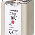 3NA7260 Cartucho de fusibles NH, NH2, In: 400 A, gG, Un AC: 500 V, Un DC: 440 V