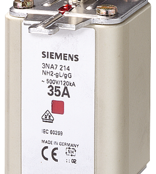 3NA7252 Cartucho de fusibles NH, NH2, In: 315 A, gG, Un AC: 500 V, Un DC: 440 V