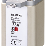 3NA6260 Cartucho de fusibles NH, NH2, In: 400 A, gG, Un AC: 500 V, Un DC: 440 V