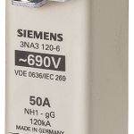 3NA3132-6 Cartucho de fusibles NH, NH1, In: 125 A, gG, Un AC: 690 V, Un DC: 440 V