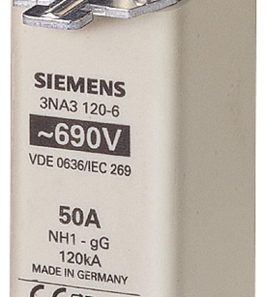 3NA3132-6 Cartucho de fusibles NH, NH1, In: 125 A, gG, Un AC: 690 V, Un DC: 440 V