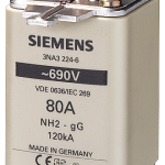 3NA3236-6 Cartucho de fusibles NH, NH2, In: 160 A, gG, Un AC: 690 V, Un DC: 440 V