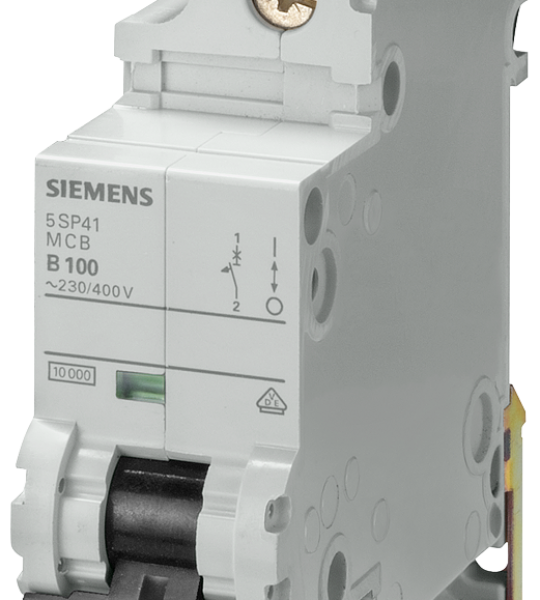 5SP4191-8 Automático magnetotérmico 230/400 V 10 kA, de 1 polo, D, 100 A, T=70 m