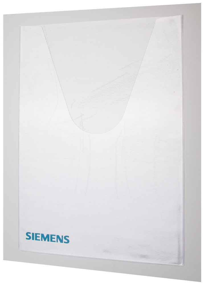 8GK9910-0KK23 ALPHA, bolsa para esquemas eléctricos DINA A4, lámina transparente