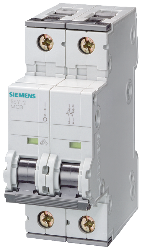 5SY8506-7 Automático magnetotérmico 230 V, p = 70 mm, 25 kA, según EN 60947