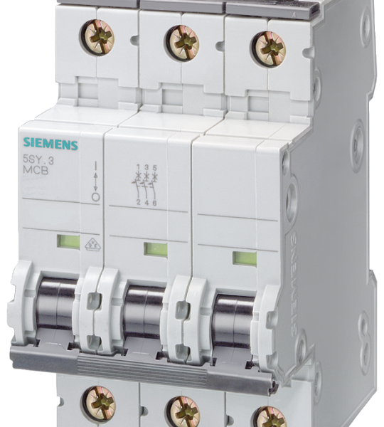 5SY7302-7 Automático magnetotérmico 400 V 15 kA, de 3 polos, C, 2 A, T=70 m