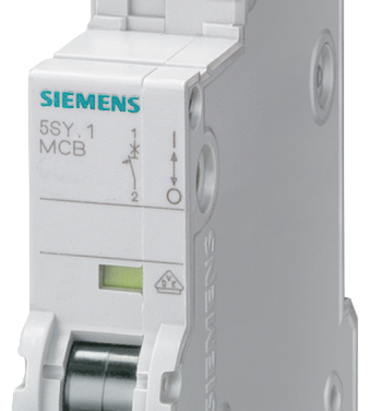 5SY8102-7 Automático magnetotérmico 230/400 V, p = 70 mm, 25 kA, según EN 6
