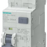 5SU1354-7KK16 Interruptor dif./aut., 10 kA, 1 polo+N, tipo A, 30 mA, curva C, In: 16 A, Un AC: