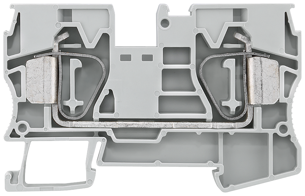 8WH2000-0AK00 Borne de paso con bornes de resorte, sección: 1,5-16 mm², anchura: 12 