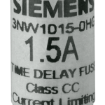 3NW2030-0HG SENTRON, cartucho fusible cilíndrico, clase CC, 3 A, rápido, Un AC: 600 V