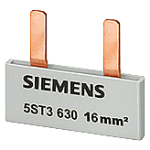 5ST3633 Peine de espigas, 16 mm², conexión: 2x (1 fase+bloque contactos aux./señ. f