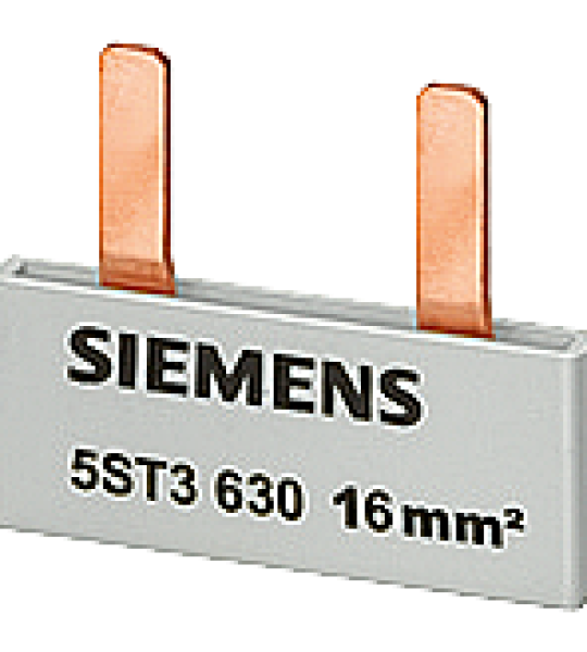 5ST3632 Peine de espigas, 16 mm², conexión: 12 × 1 fase, con protección contra cont