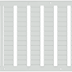 8WH8202-1AA05 Plaquita de inscripción, frente, horizontal y vertical, ancho de borne: 4,2&amp;nbsp