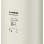 3NE5633-0C Cartucho fusible SITOR, con contactos de cuchilla ranurados, NH3, In: 450 A, aR