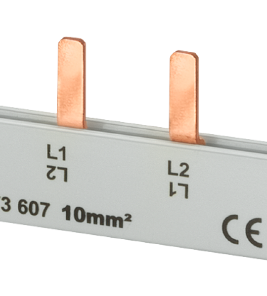 5ST3608 Peine de espigas, 10 mm², conexión: 6 × 2 fases con protección contra conta