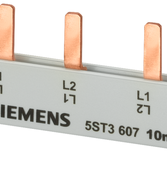 5ST3636 Peine de espigas, 16 mm², conexión: 2 × 2 fases, con protección contra cont