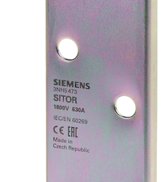 3NH5473 Base portafusible SITOR, 630 A 1800 V, 1 polo, con conexión de perno
