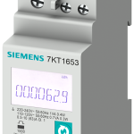 7KT1651 Instrumento de medida SENTRON 7KT PAC1600, monofásico, 63 A, perfil DIN, Modbus 