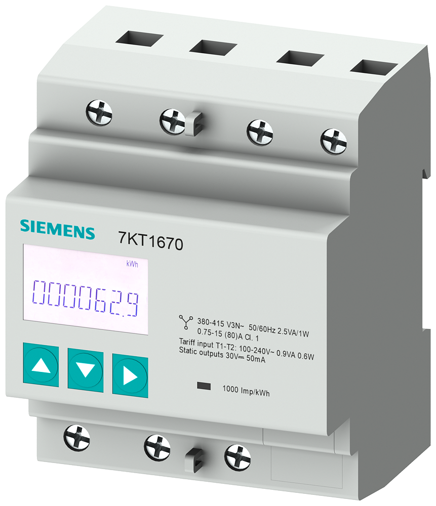 7KT1665 SENTRON PAC1600 400V, 80A, LCD,Modbus RTU/ASCII