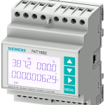 7KT1682 Instrumento de medida SENTRON 7KT PAC1600, trifásico, 5 A, perfil DIN, Modbus RT